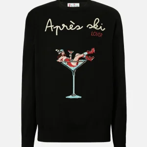 Maglia Girocollo HERON  " APRES GIRL GLASS "