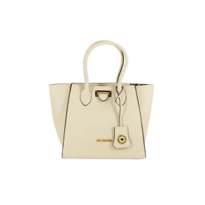 Love Moschino Borsa a Mano Con Tracolla Avorio