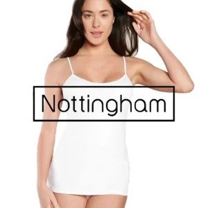 NOTTINGHAM - Canotta donna spalla stretta in cotone jersey 3 Pezzi - VS4014