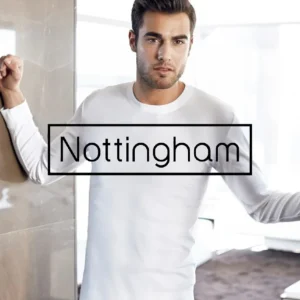 NOTTINGHAM - JAZZ T-Shirt manica lunga uomo girocollo in caldo cotone - 3 Pezzi