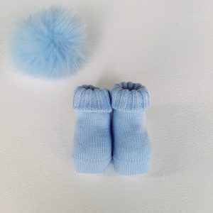 Scarpette neonato cielo forte