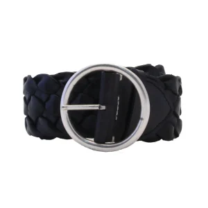 SERGIO GAVAZZENI CINTURA IN PELLE INTRECCIATA CA001029977 NERO