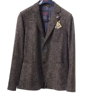 BOB GIACCA MONOPETTO IN MISTO LANA POLE/T203 MULTICOLORE