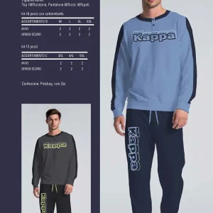 26103 PIGIAMA IMBUSTATI UOMO IN COTONE – KAPPA