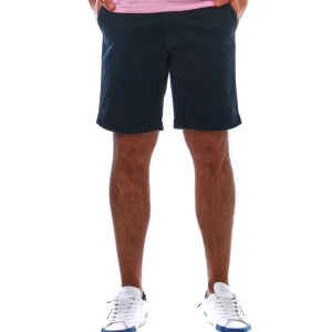 SUN68 BERMUDA CON CHIUSURA FRONTALE CON BOTTONE E ZIP B31101 BLU SCURO