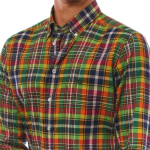 ETRO CAMICIA IN TESSUTO OPERATO A FANTASIA CHECK 1K964 3014 500
