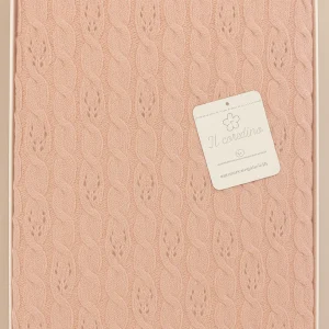 NAZARENO GABRIELLI - COPERTINA CULLA IN LANA TRECCIA - NG469