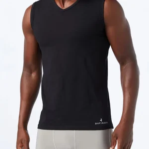 NAVIGARE - 575 Smanicato Uomo Scollo V in Cotone Elasticizzato - 3 Pezzi