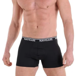 NAVIGARE - 573E Boxer Uomo Elastico Esterno in Cotone Elasticizzato - 6 Pezzi