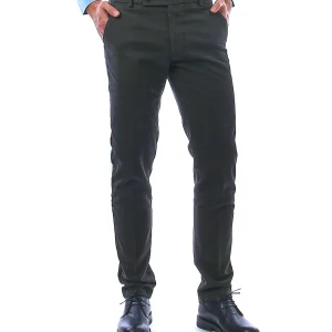 BERWICH PANTALONE MORELLO CANVAS COLOR MILITARE PV0088X