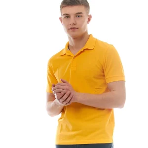 SUN68 POLO A32103 LAVAGGIO FREDDO GIALLO SOLE