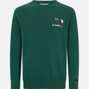 Maglia Girocollo HERON  " IT'S WINE O'CLOCK "