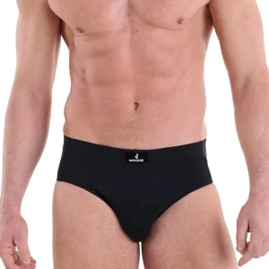 NAVIGARE - 574 Slip Uomo in Cotone Elasticizzato Elastico Esterno - 6 Pezzi