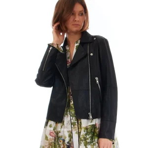 BULLY CHIODO TRAFORATO IN PELLE 6515 NERO