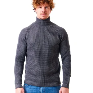 FILIPPO DE LAURENTIIS LUPETTO LANA MERINO LU3MLC/WM5PV GRIGIO ACCIAIO