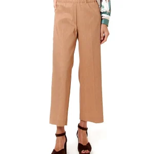 D.EXTERIOR PANTALONE CROPPED IN LINO 58621 PHARD