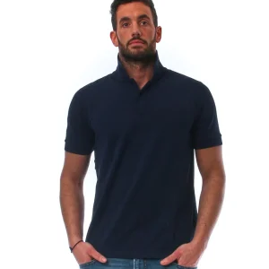 SUN68 POLO COLD DYE DETAILS EL. A34104 BLU NAVY