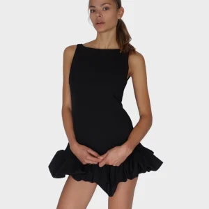 Abito Corto con Fondo a Palloncino