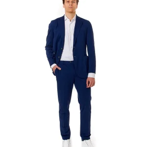 CIRCOLO 1901 GIACCA MONOPETTO IN PIQUET CN4224 BLU