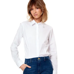 MONDRIAN VENEZIA CAMICIA SLIM FIT IN POPELINE 31200 699 BIANCO