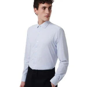 CELLINI CAMICIA ACTIVE IN MICRO FANTASIA ACT558ML/51611/001 BIANCO