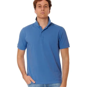 SUN68 POLO TINTO FREDDO A34104 AVIO