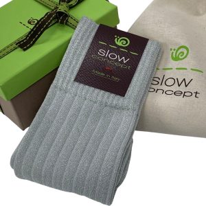 Calze Donna mezzo gambaletto Lurex Platino Cod. 670