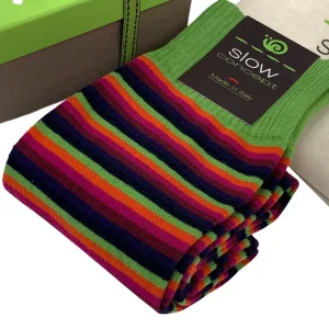 Calze Uomo gambaletto in cotone Multicolor Cod. 678