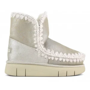 MOU Stivale In Pelle Eskimo 8 Bounce MU.FW531002B Argento