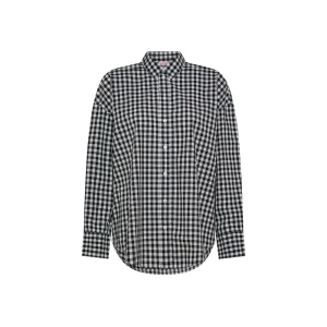 Sun68 Camicia Oversize Vichy S35212  Bianco/Nero