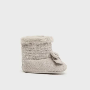 Stivaletto in Tricor Beige - Mayoral Newborn