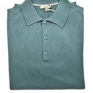 Polo Crepe Manica Corta