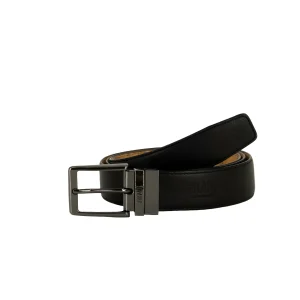 Alviero Martini Prima Classe Cintura Uomo Reversibile Nero