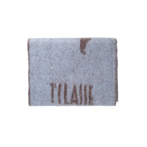 Alviero Martini Prima Classe Sciarpa Frange Azzurro anice