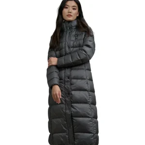 Blauer Piumino Lungo Sfiancato Anita 25WBLDK03101 Grigio Antracite