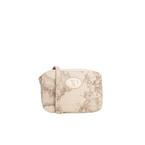 Alviero Martini Prima Classe Tracollina Reporter Rafia