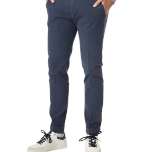 Briglia Pantaloni Chino in Cotone Operato BG03 325045 00091 Blu Oltremare