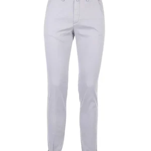 Briglia Pantaloni Chino Tessuto Operato BG03/324015 Azzurro Polveroso