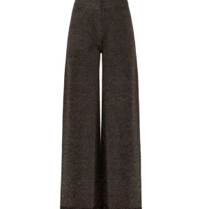 D.Exterior Pantalone Vanisé Lurex 61428 Marrone