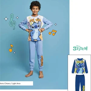 DY40G4804 PIGIAMA BIMBO STITCH IN COTONE – SABOR