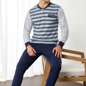 GP1142 PIGIAMA UOMO IN COTONE – IL GRANCHIO