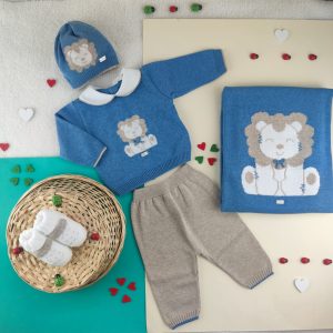 Set nascita cotone leoncino 🦁