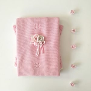 Copertina fiori in pannolenci