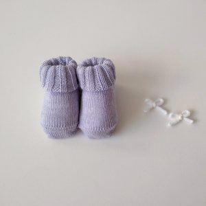 Scarpette neonato cielo melange