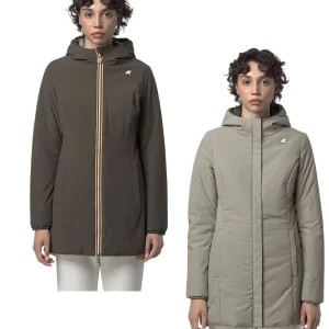 K-Way Giacca Denise St Warm Double K6128UW Marrone Beige