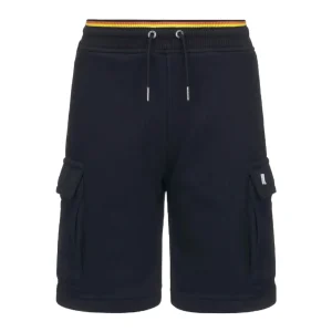 K-Way Bermuda Cargo Erik Stripes K7133SW Blu