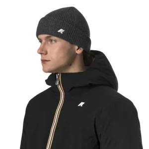 K-Way Berretto Unisex in Lana K2132HW Grigio Melange