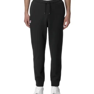 K-Way Pantaloni Unisex in Felpa Le Vrai Creuse in Poly Cotton K11516W Nero