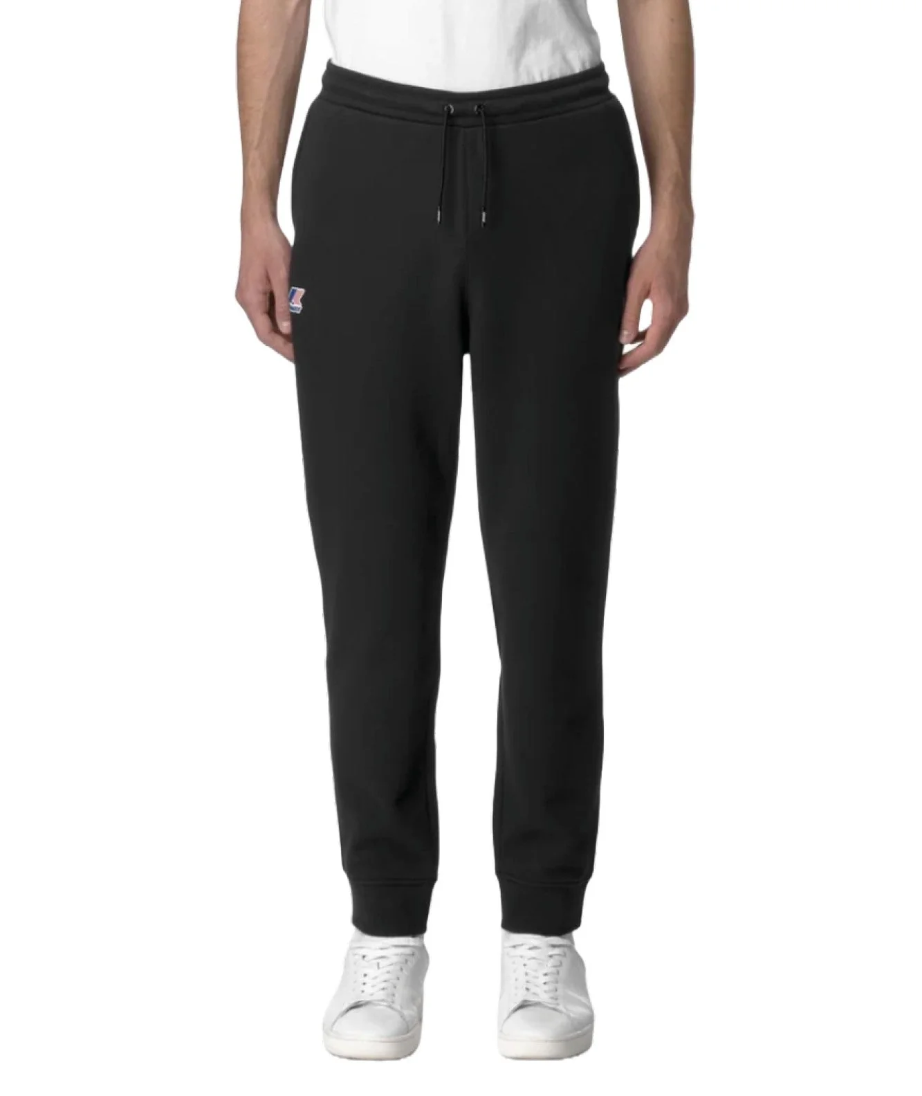 K-Way Pantaloni Unisex in Felpa Le Vrai Creuse in Poly Cotton K11516W Nero - immagine 2