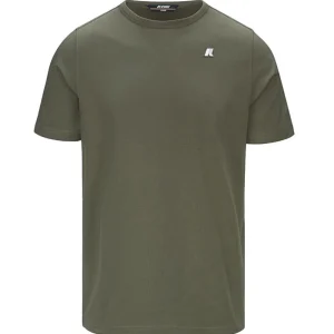 K-Way T-shirt Adame con Girocollo K71349W Verde Salvia